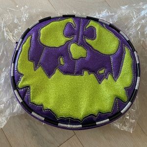 Love pain and stitches pumpkin crossbody bag